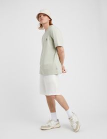 Ensemble veste/bermuda en coton lin